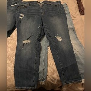 Loft plus Sz 26 modern skinny